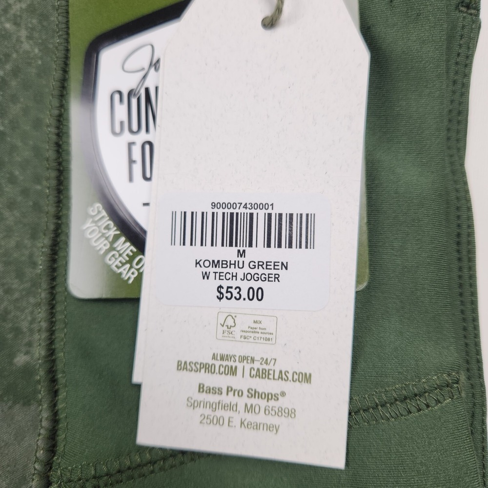 Ascend Womens Sz Medium Tech Jogger Green Zippered Pockets UPF 50+ NEW - Picture 5 of 16